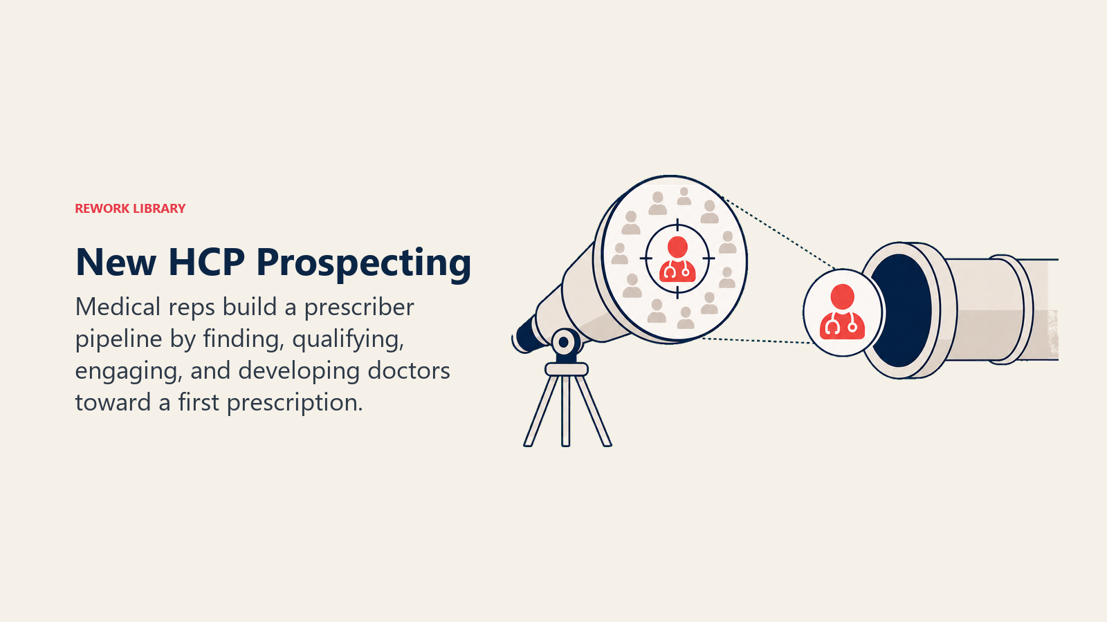 New HCP Prospecting illustrated with HCP prospecting telescope