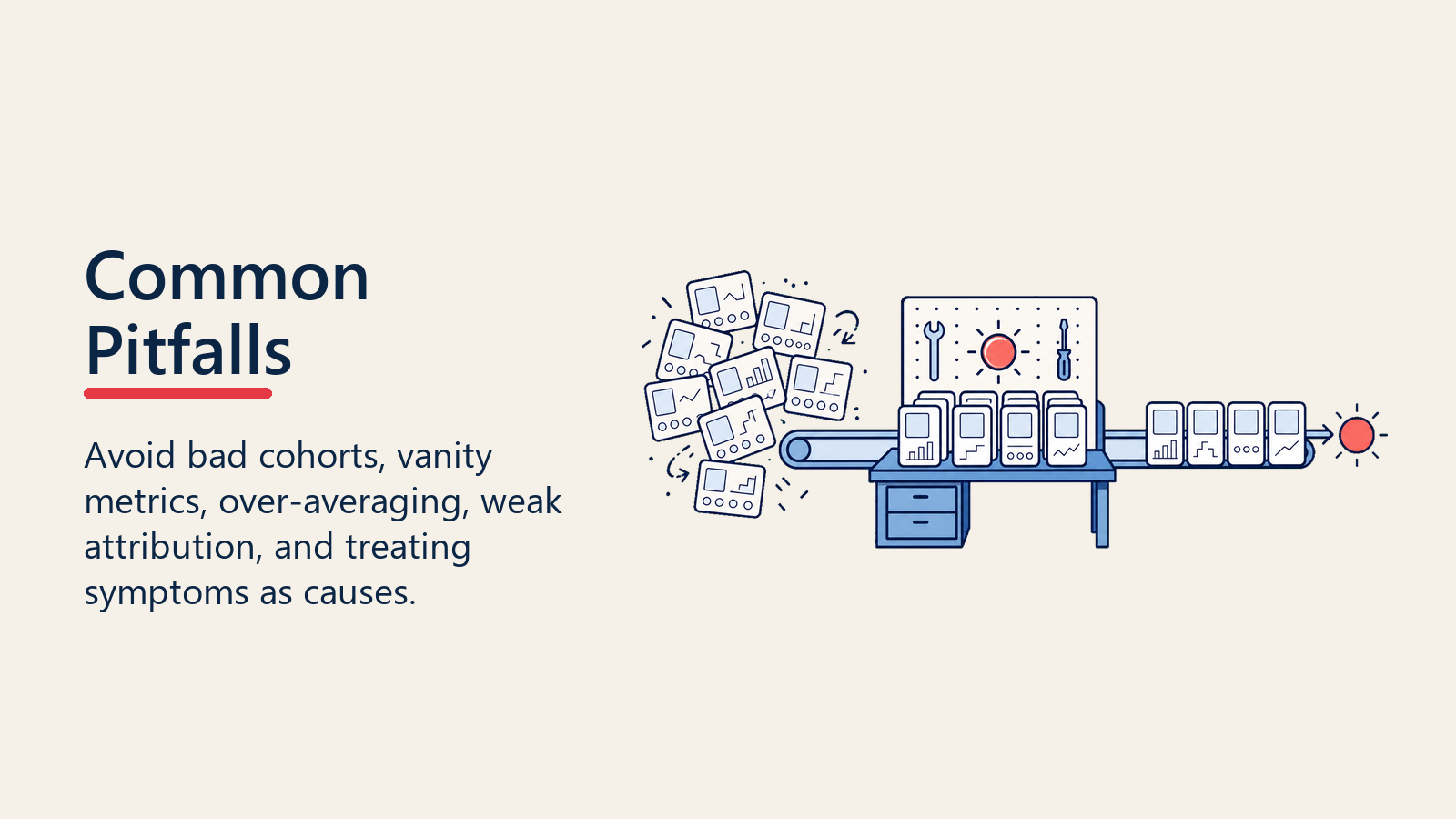 Common conversion analysis pitfalls and diagnostic corrections