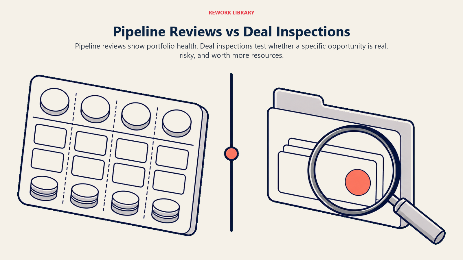 The Difference Between Pipeline Reviews and Deal Inspections