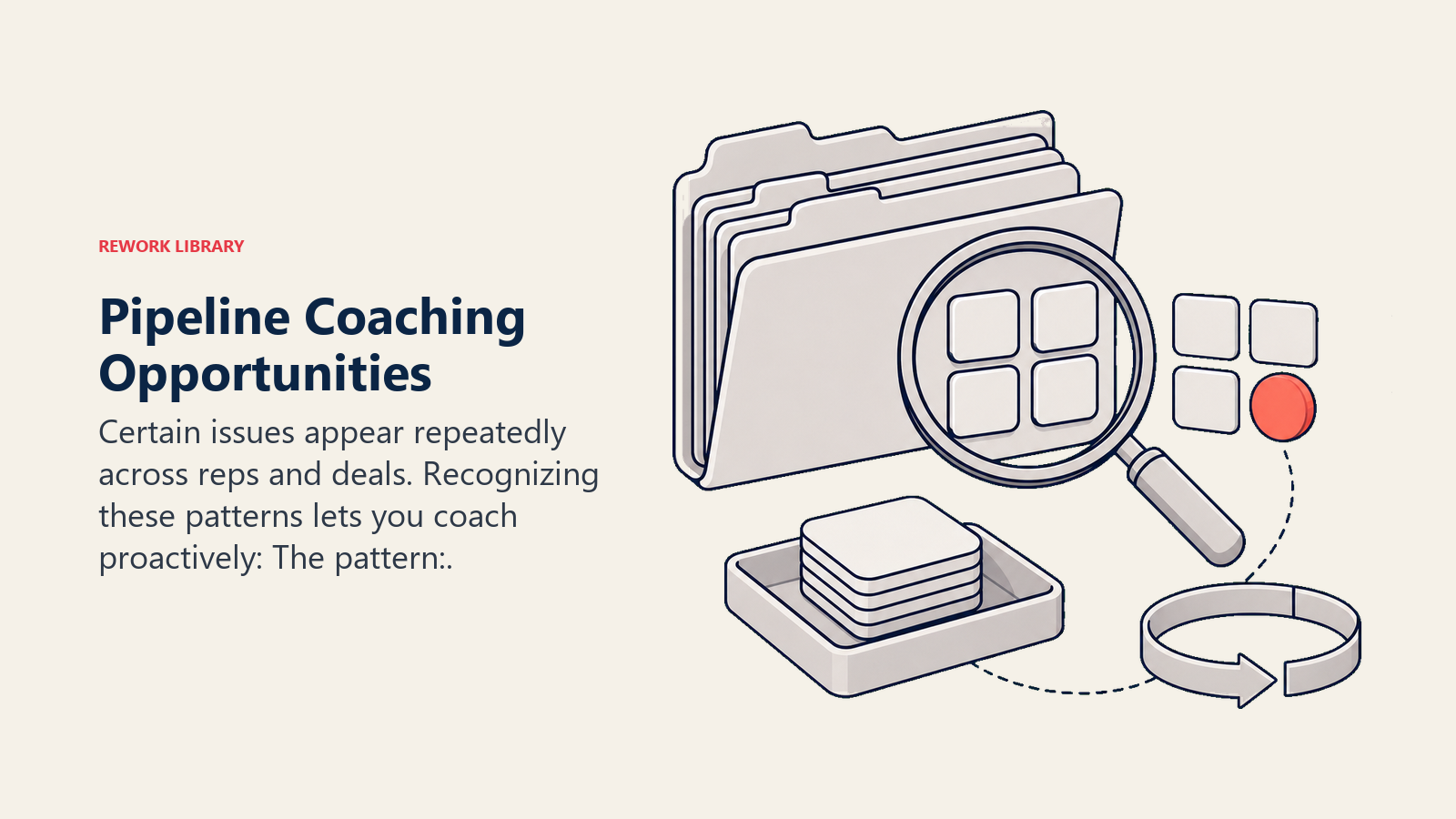 Common Coaching Opportunities in Pipeline Reviews