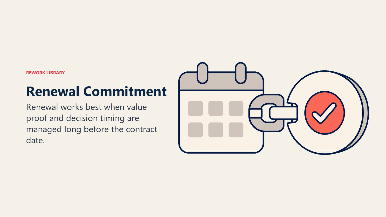 Stage 5: Renewal - Securing Commitment