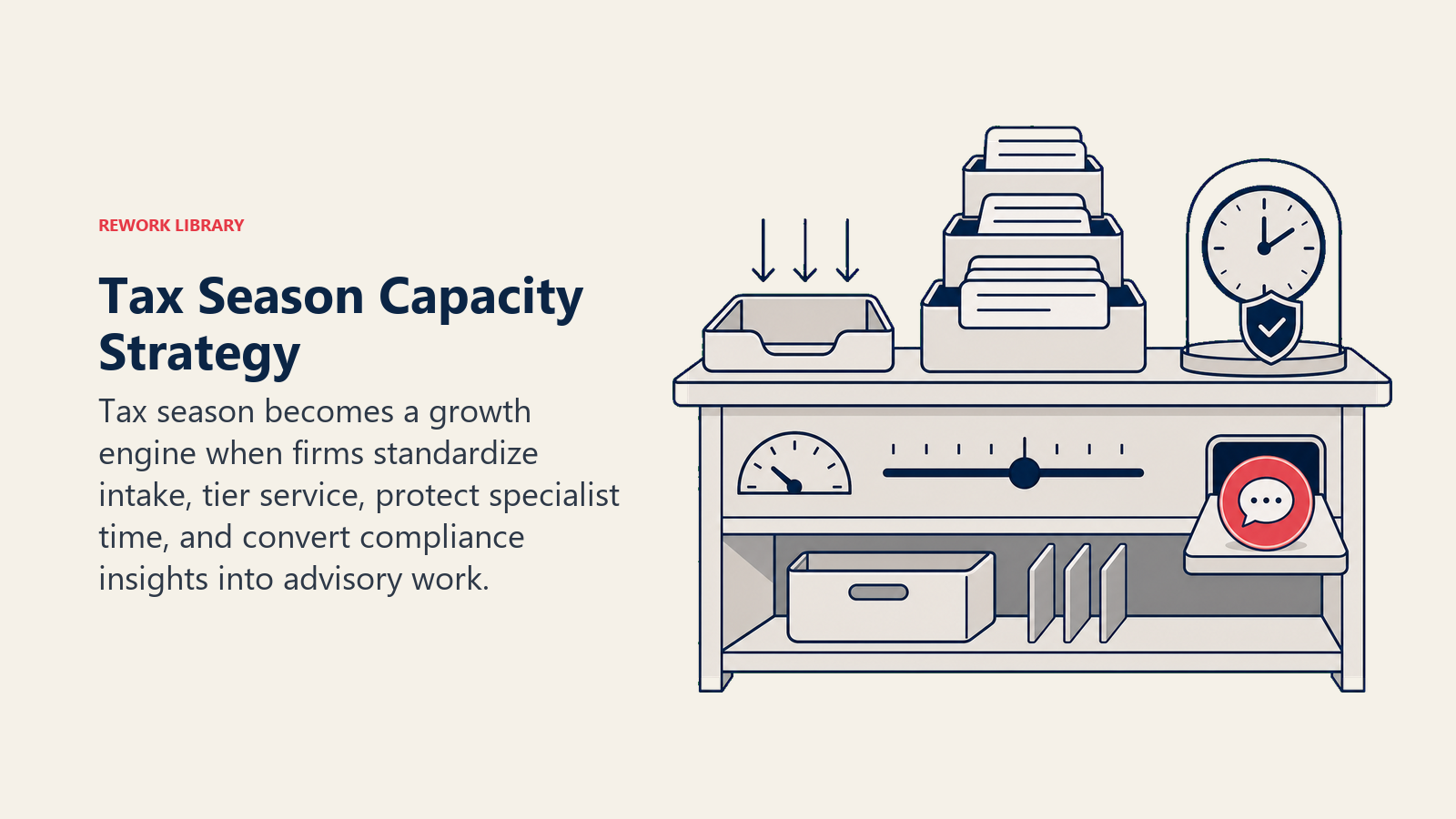 Tax Season Capacity Strategy illustrated as operating_scene