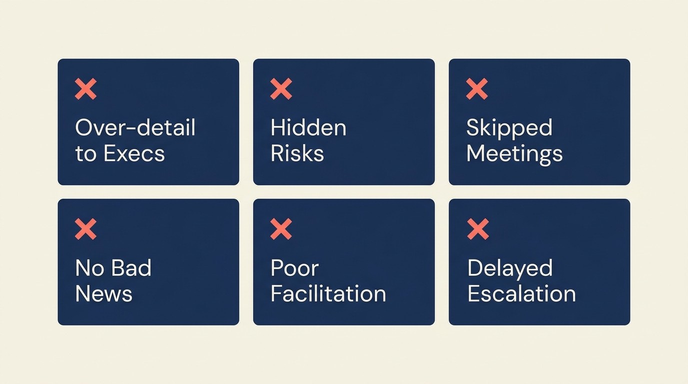 Common communication failures that erode client trust and damage consulting relationships