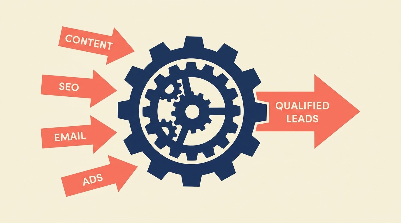 Team roles and content production workflows for building a sustainable inbound lead engine