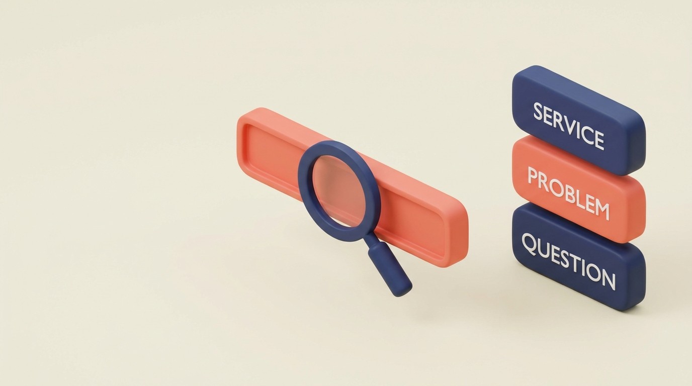 SEO foundation for professional services showing keyword research and on-page optimization
