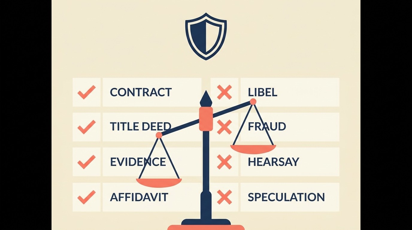 Legal marketing compliance checklist covering testimonials, case results, specialization claims, and comparisons under bar ethics rules