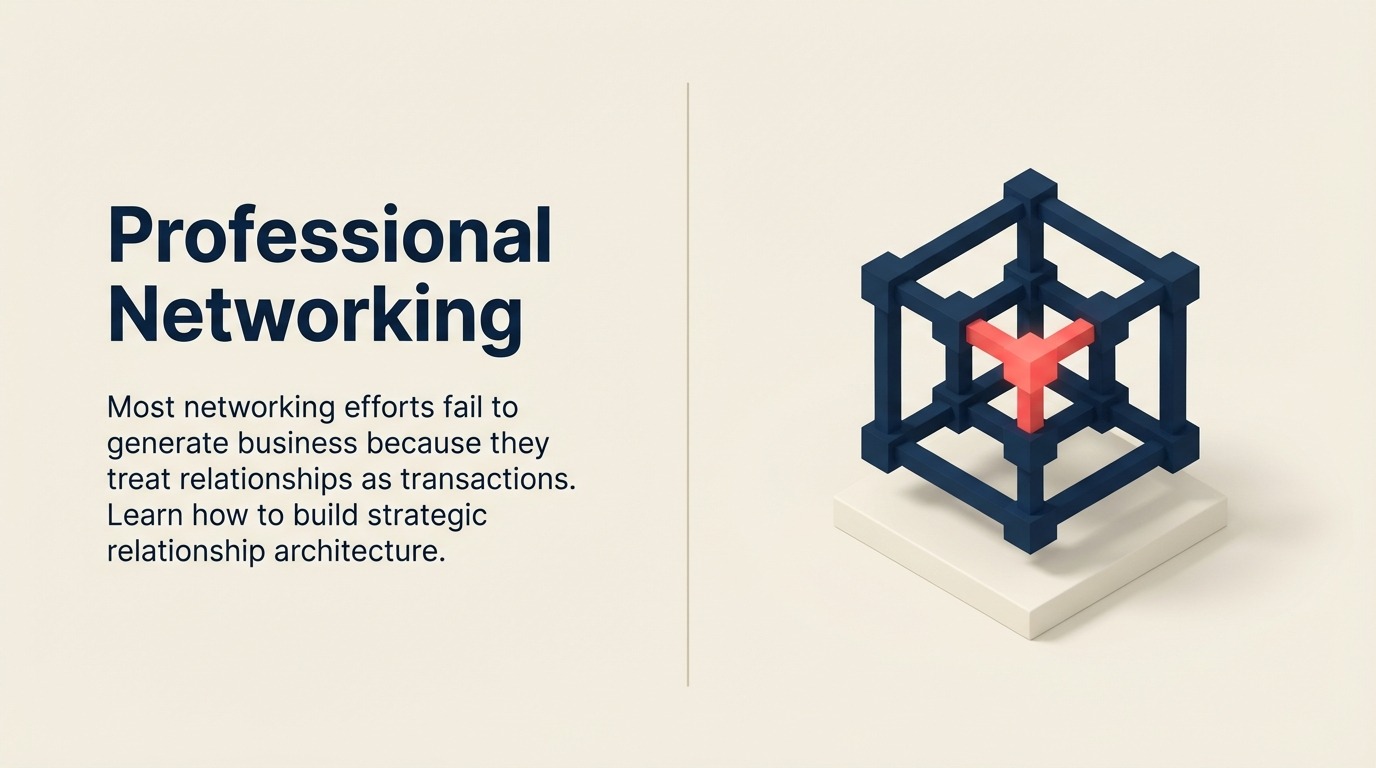 Professionelle Vernetzung: Strategisch Beziehungen aufbauen, die Wachstum fahren