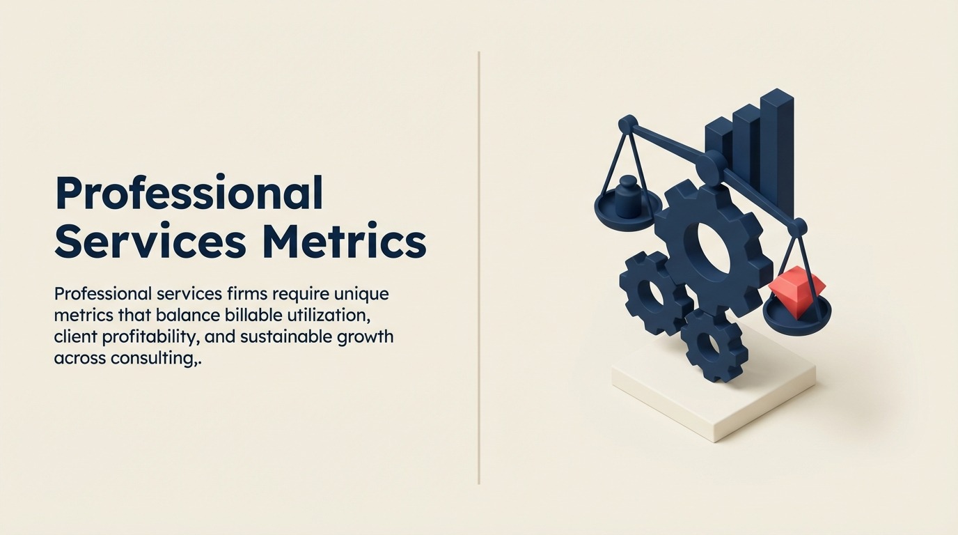Professional Services Metrics: KPIs, die Wachstum & Rentabilität treiben - 2026 Leitfaden