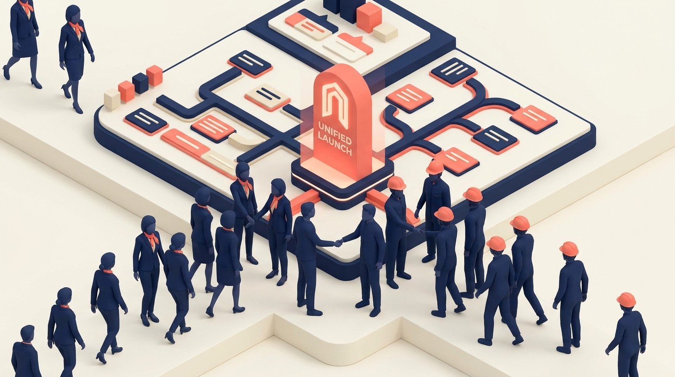 Kickoff meeting transforming contractual relationship into collaborative partnership