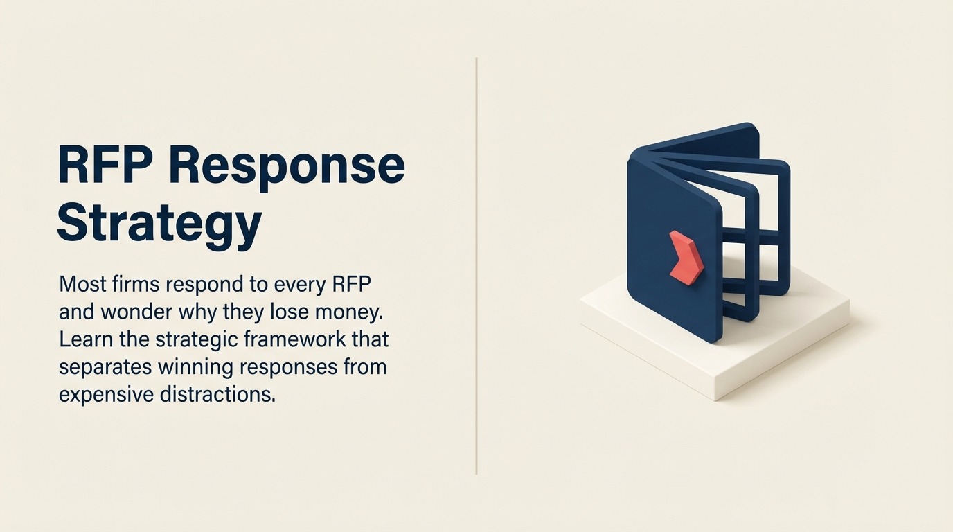 RFP Response Strategy: Winning High-Value Professional Services Contracts