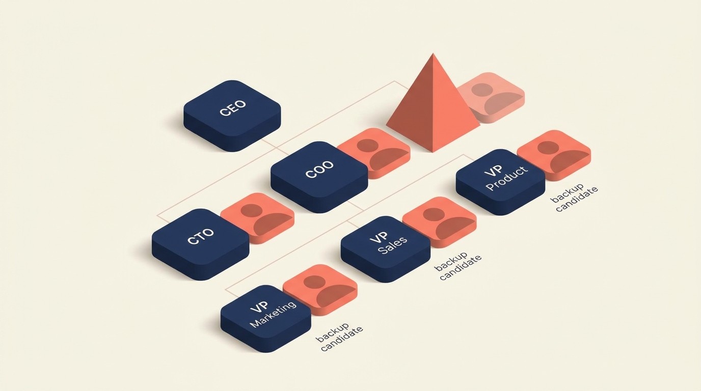 Succession planning framework with high potential identification leadership readiness and critical role backups