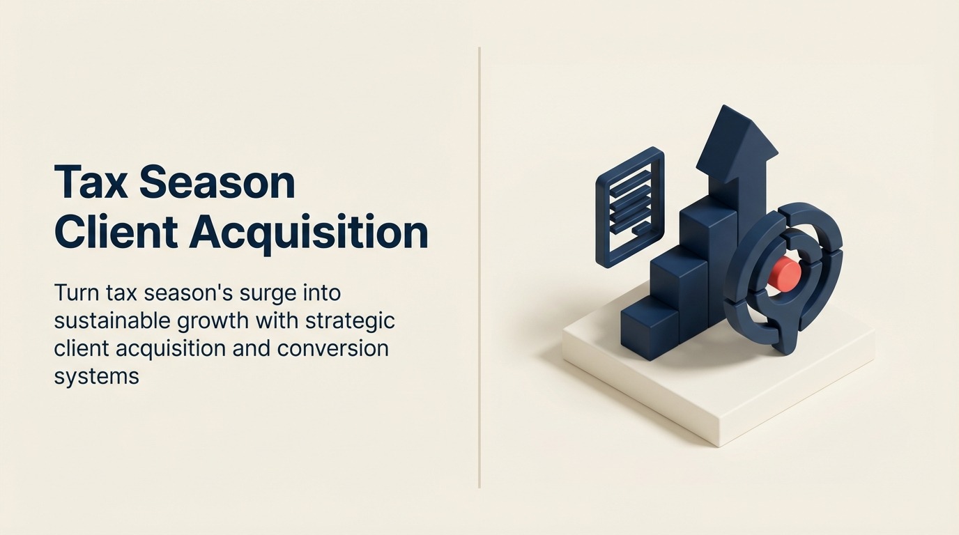 Tax Season Client Acquisition: Seasonal Marketing, Capacity Management, and Year-Round Conversion