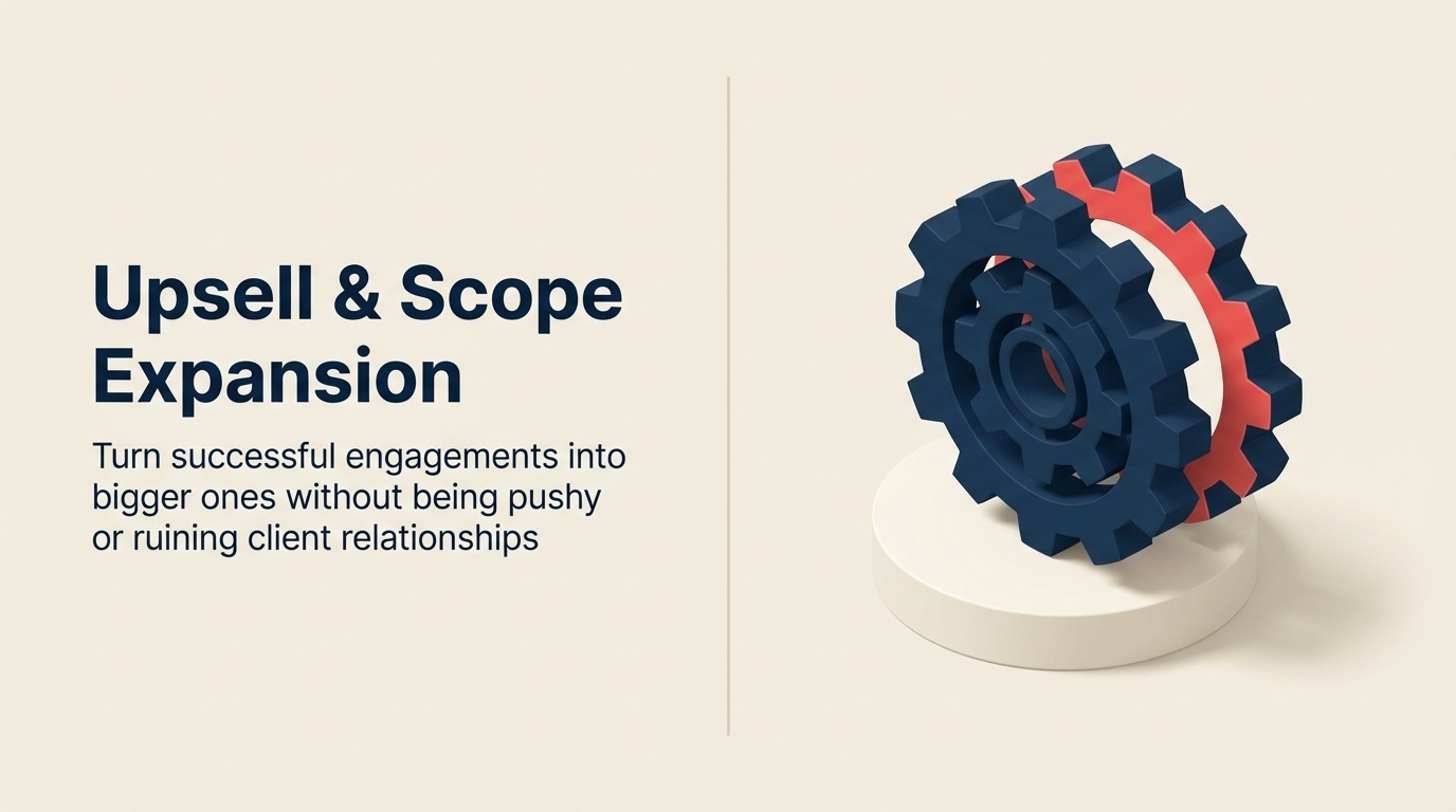 Upsell & Scope Expansion: Growing Account Value Through Organic Expansion and Strategic Service Extension