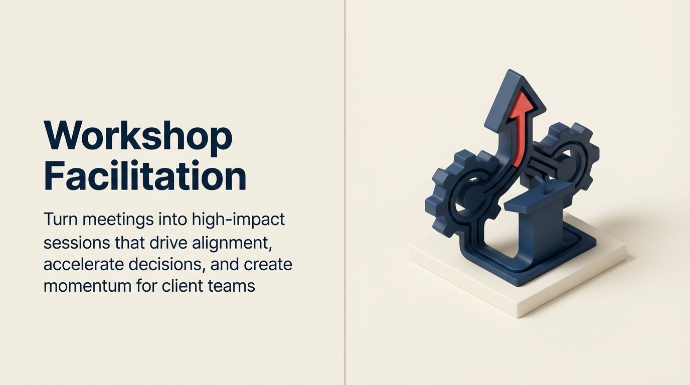 Workshop Facilitation: Driving Client Alignment, Decision-Making, and Action