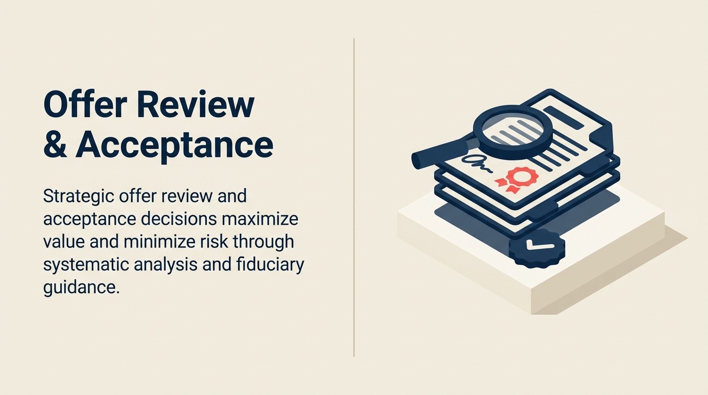Tinjauan & Penerimaan Penawaran: Analisis Strategis dan Pengambilan Keputusan Negosiasi