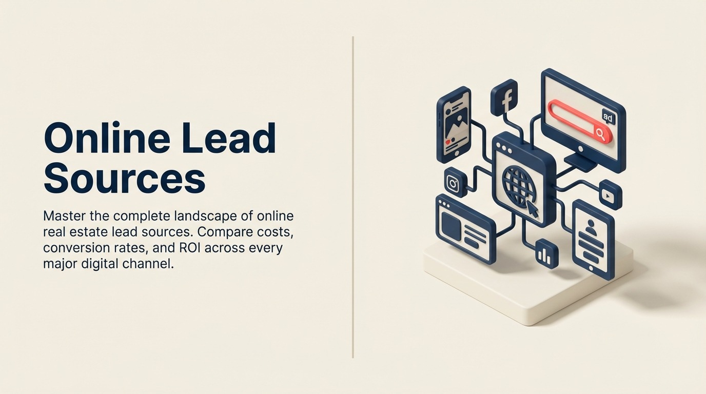 Online-Lead-Quellen: Digitale Kanäle für Immobilien-Lead-Generierung - 2026 Leitfaden