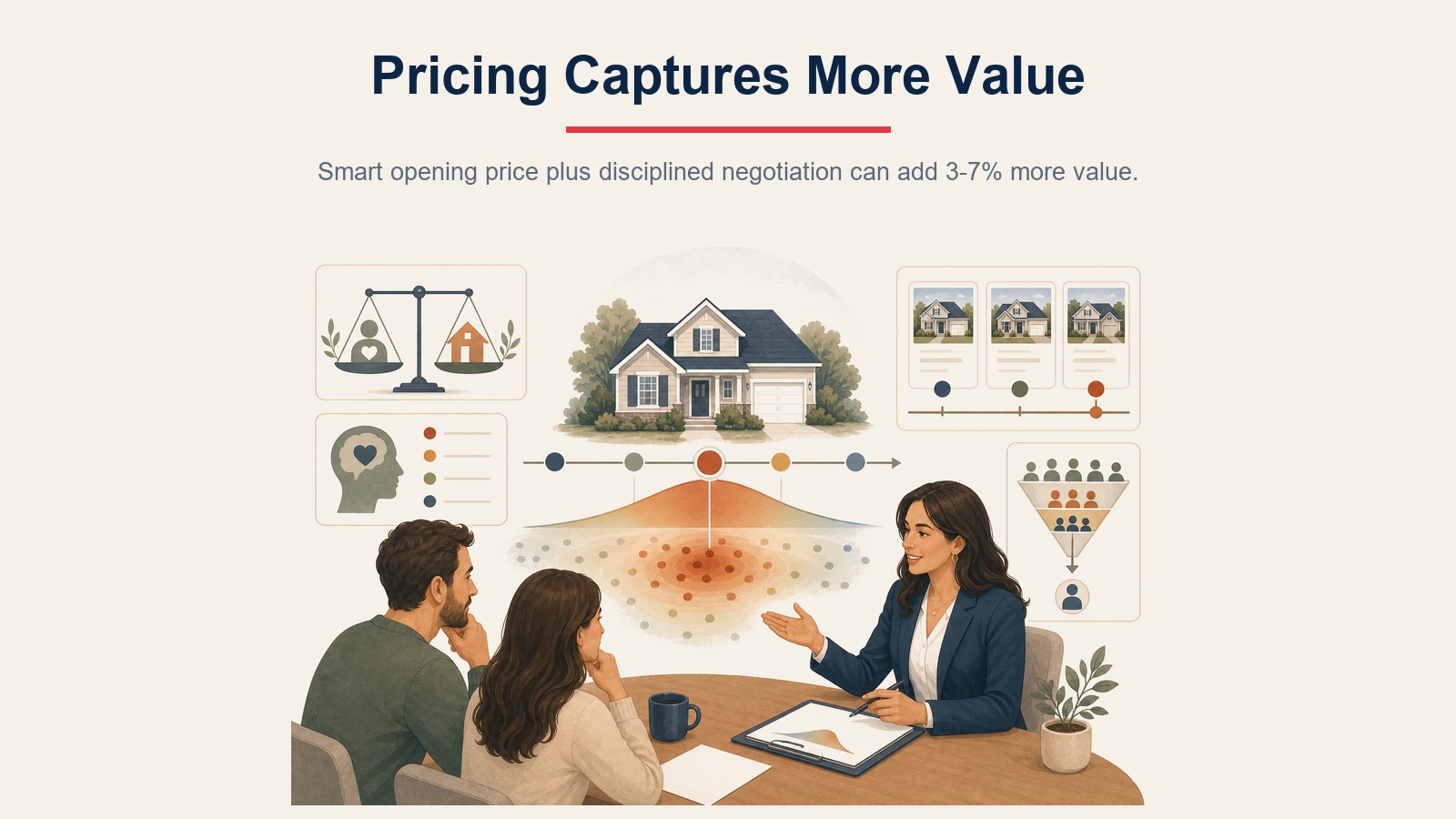 Pricing strategy can capture 3-7 percent more value through opening price and negotiation discipline