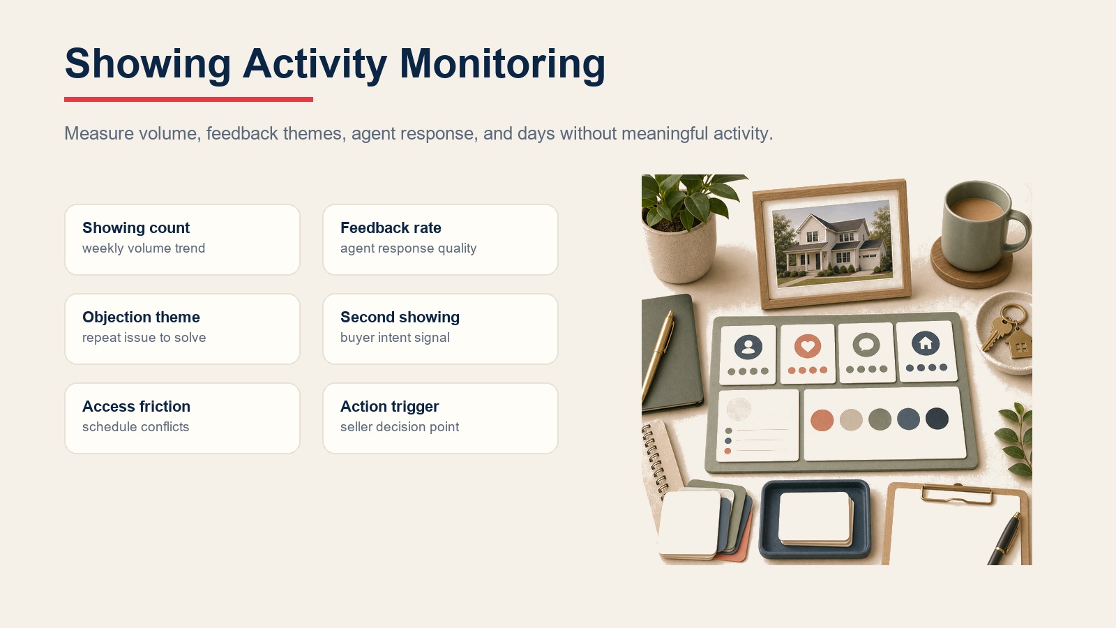 Showing activity monitoring metrics