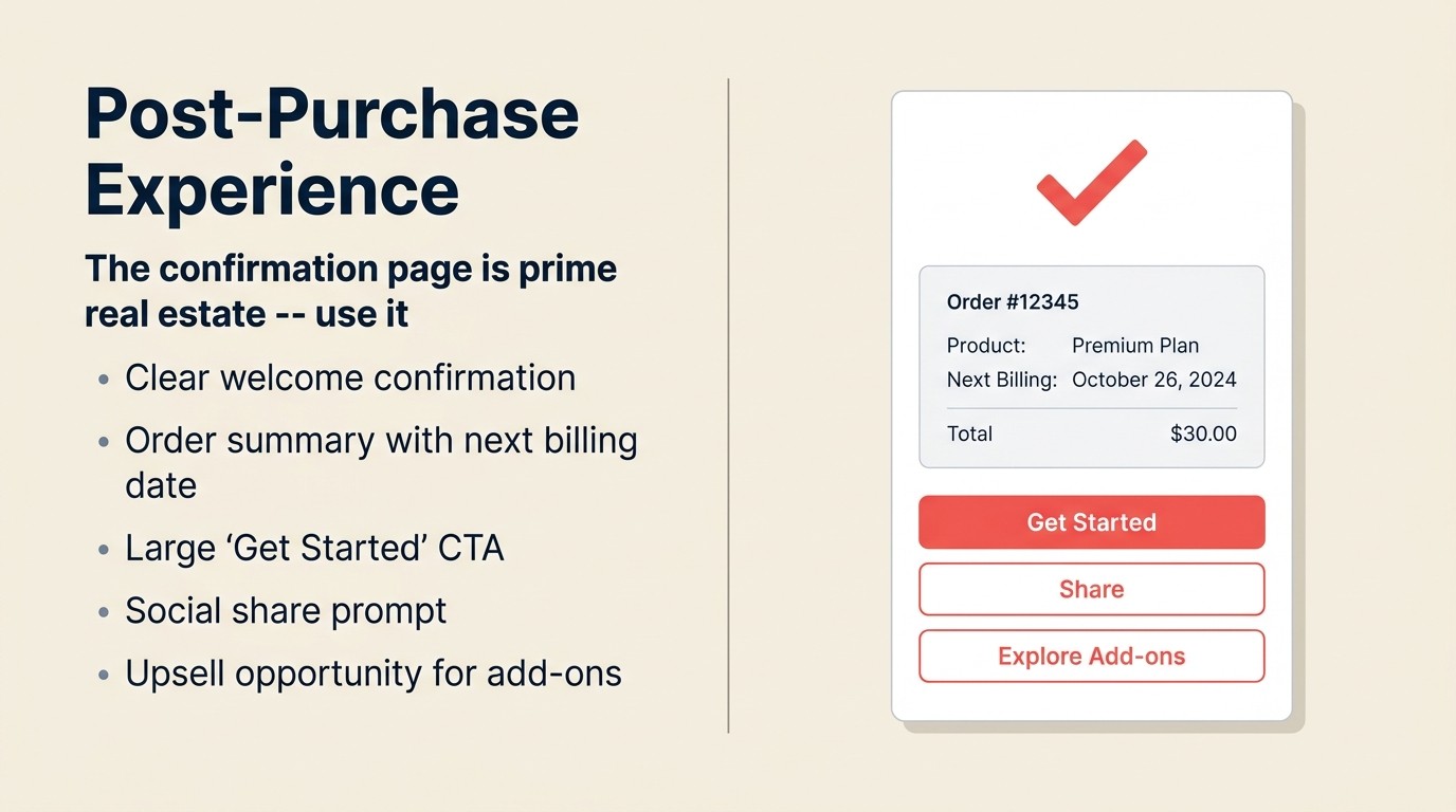 Post-purchase experience