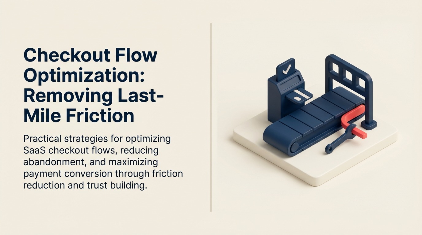 Optimalisasi Checkout Flow: Menghilangkan Friction di Last-Mile - Panduan 2026