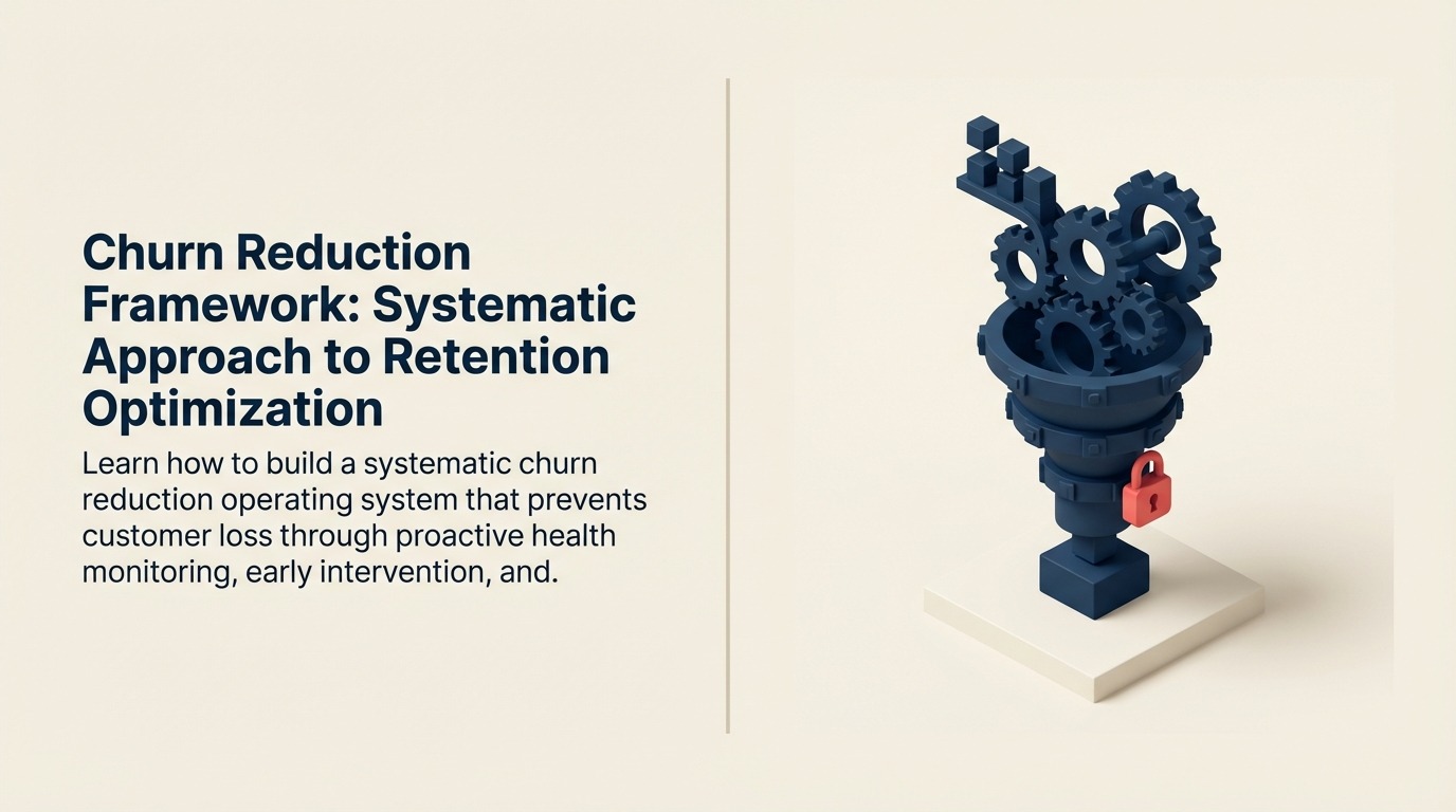 Churn Reduction Framework: Pendekatan Sistematis untuk Optimalisasi Retention