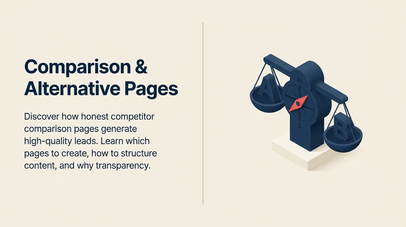 Halaman Perbandingan & Alternatif: Menangkap Traffic High-Intent