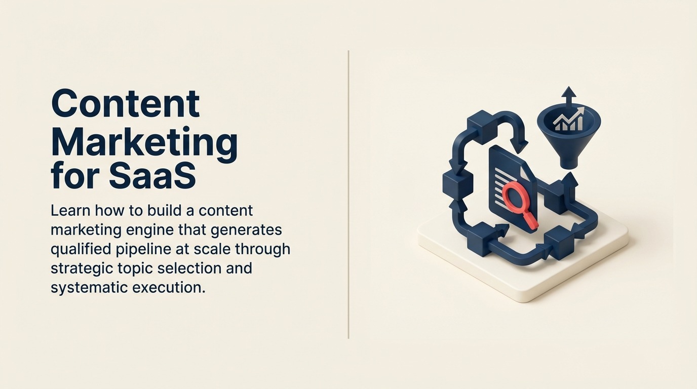 SaaS向けコンテンツマーケティング: 大規模での権威構築とパイプライン生成 - 2026ガイド