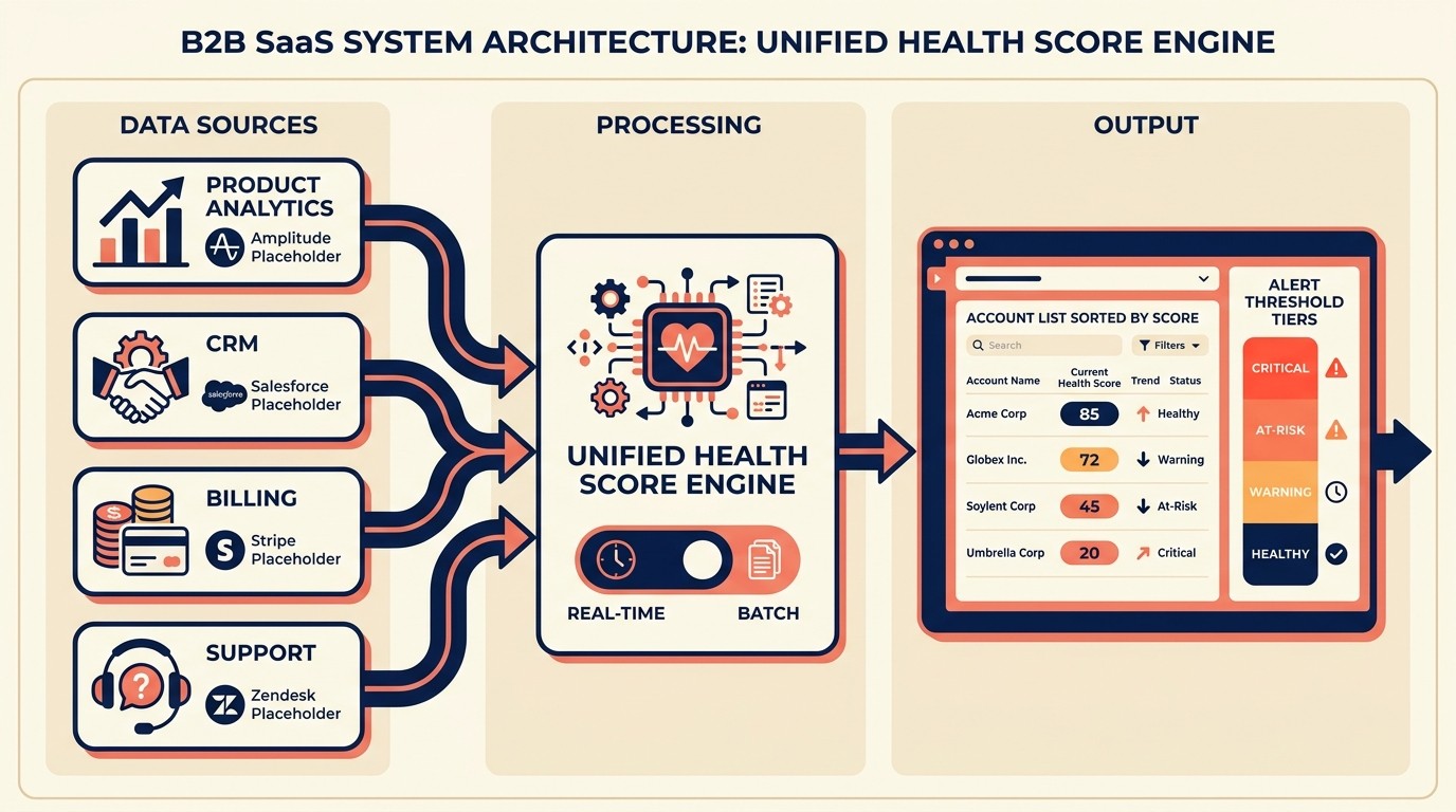 Operational implementation of health scoring