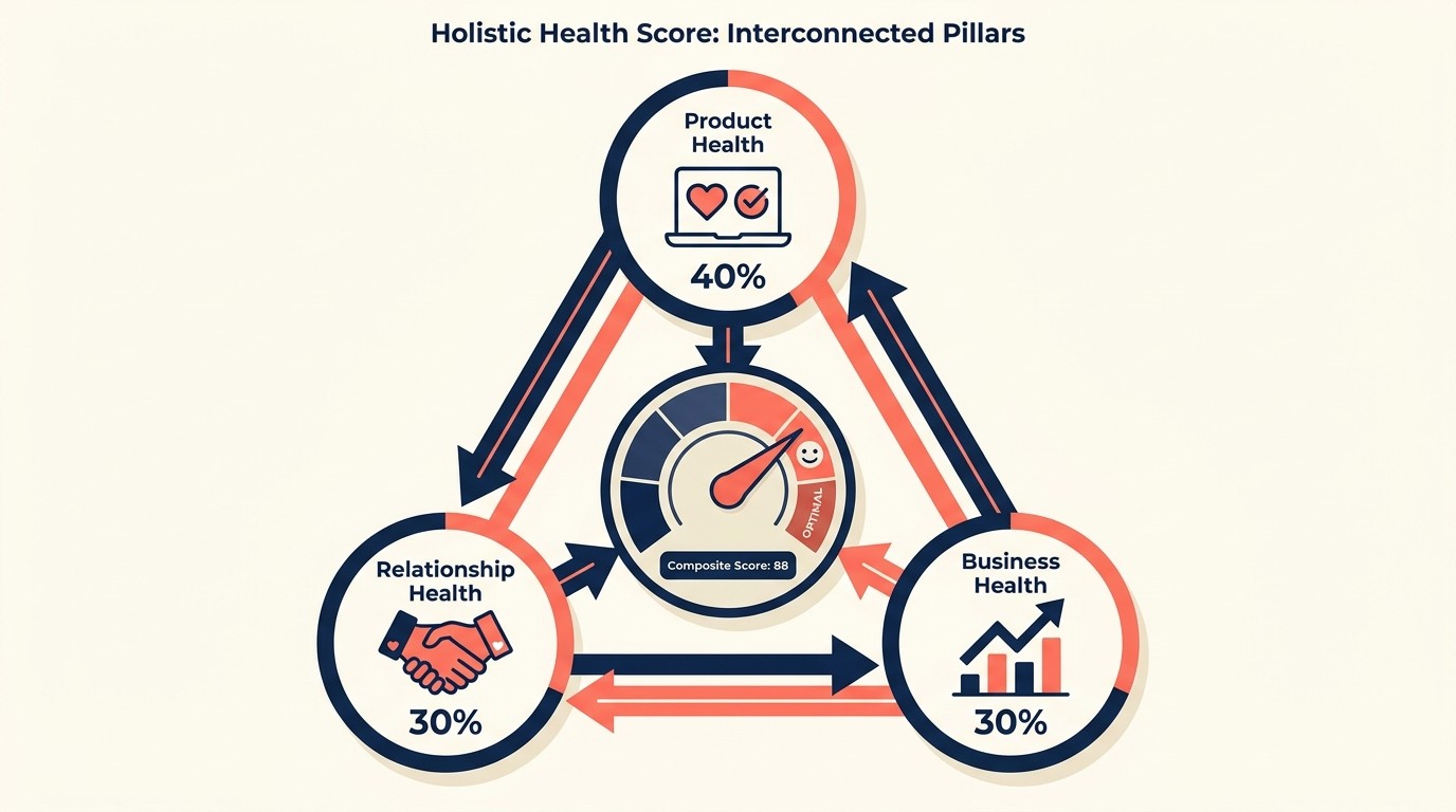 The three dimensions of customer health