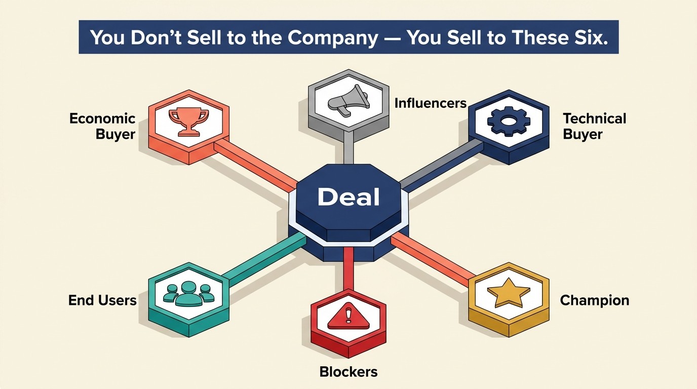 Stakeholder Mapping: Identifying and Engaging the Buying Committee