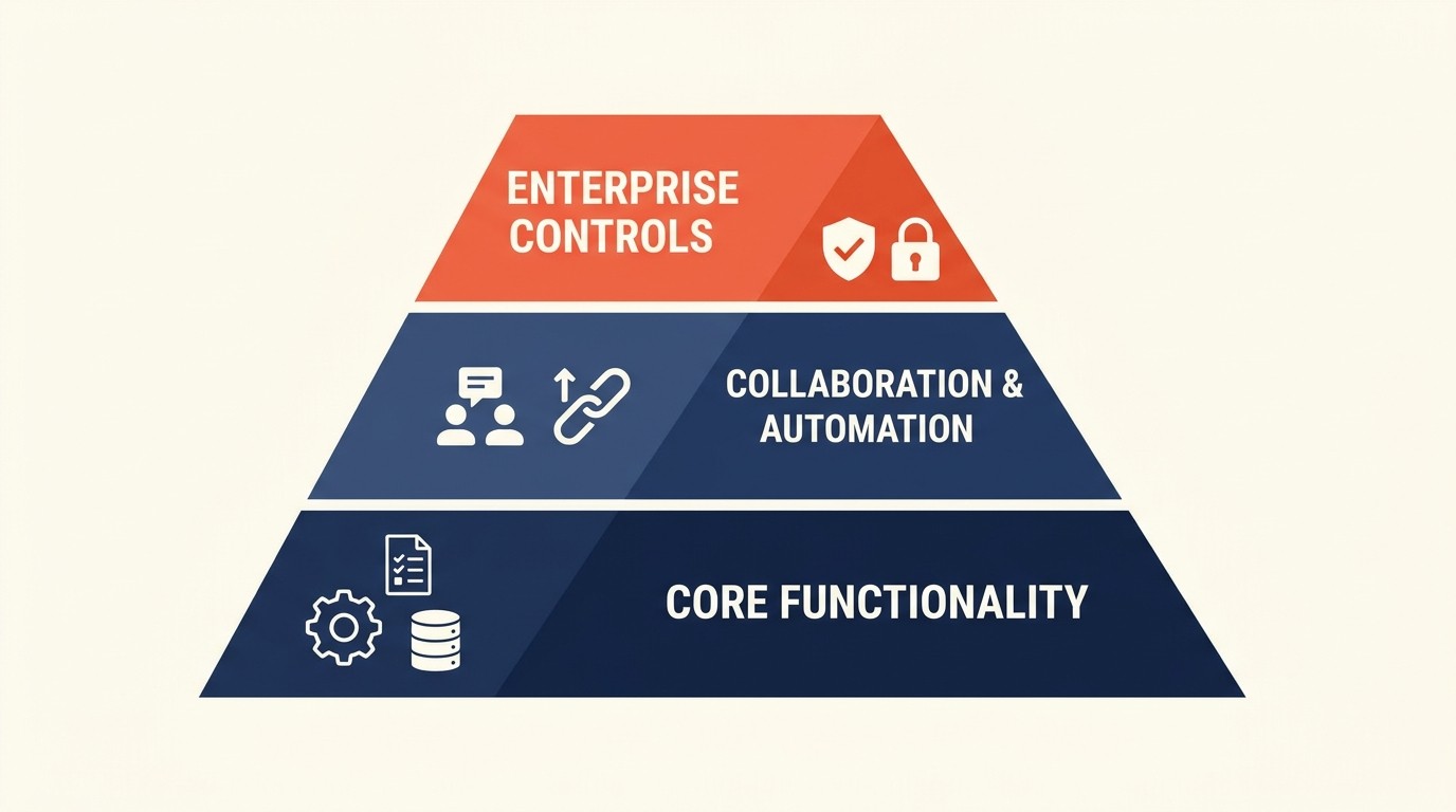 Tier architecture principles for feature-based SaaS pricing