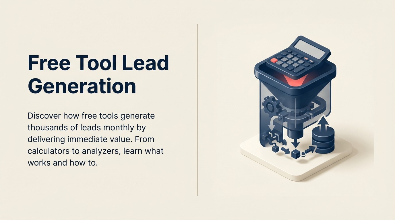 無料ツール利用によるリード生成：オーガニック成長エンジンの構築