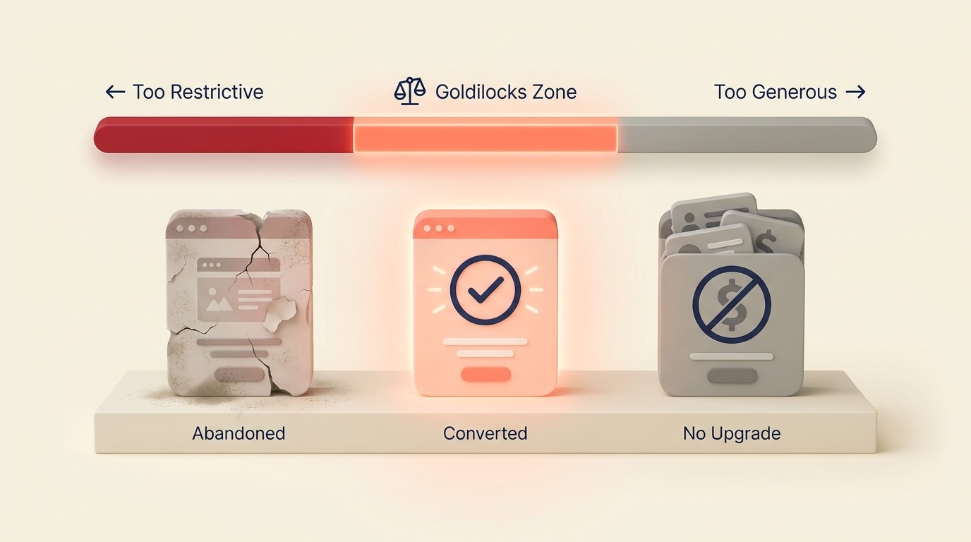 Freemium Model Design Free Tier Design