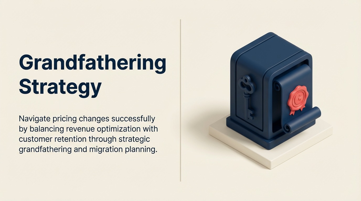 グランドファーザリング戦略：顧客を失わずに価格変更を管理する - 2026ガイド