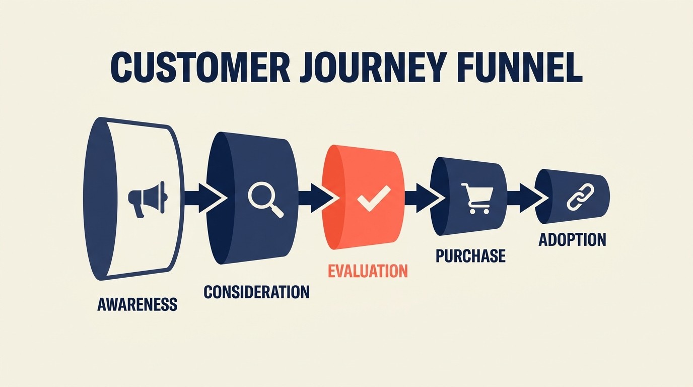 Attach motion playbook from awareness through adoption with integration value