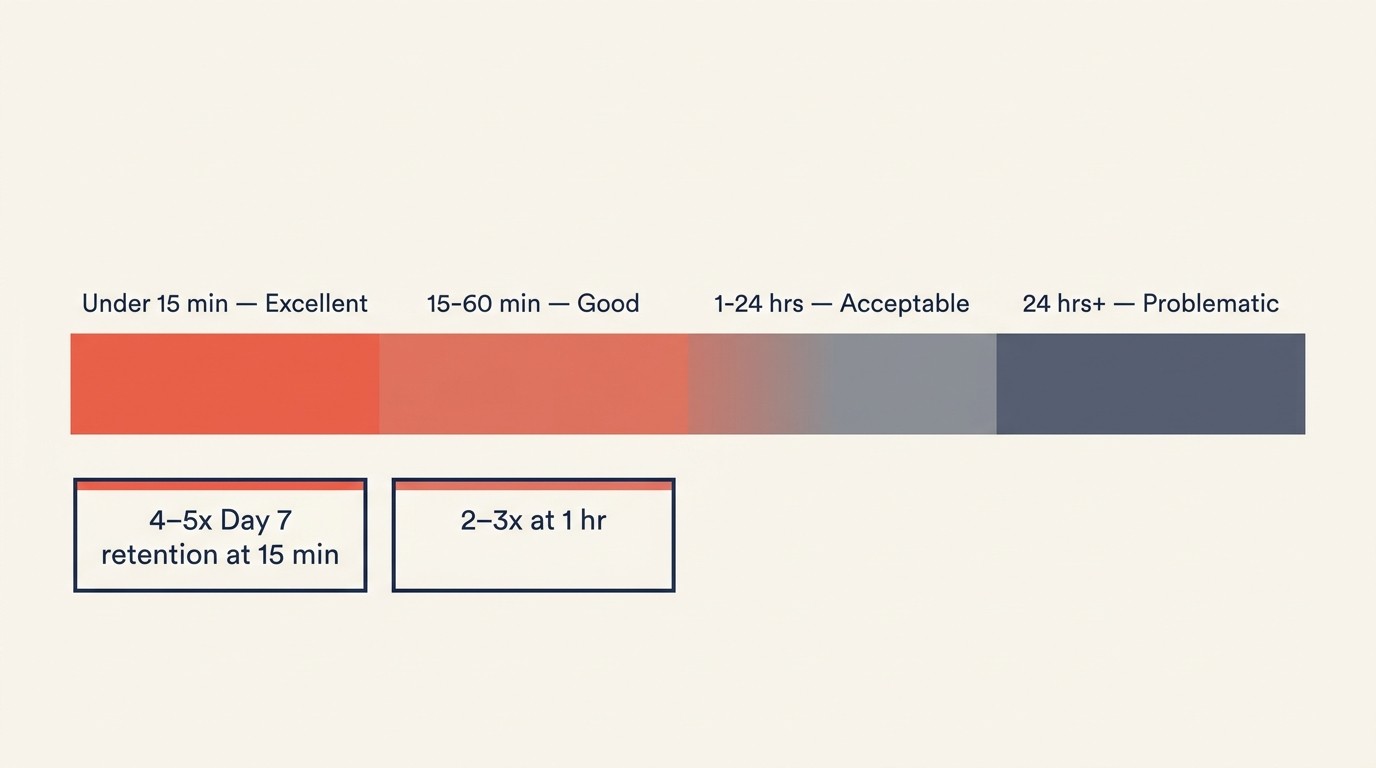 Time-to-value framework measuring speed from signup to meaningful outcome