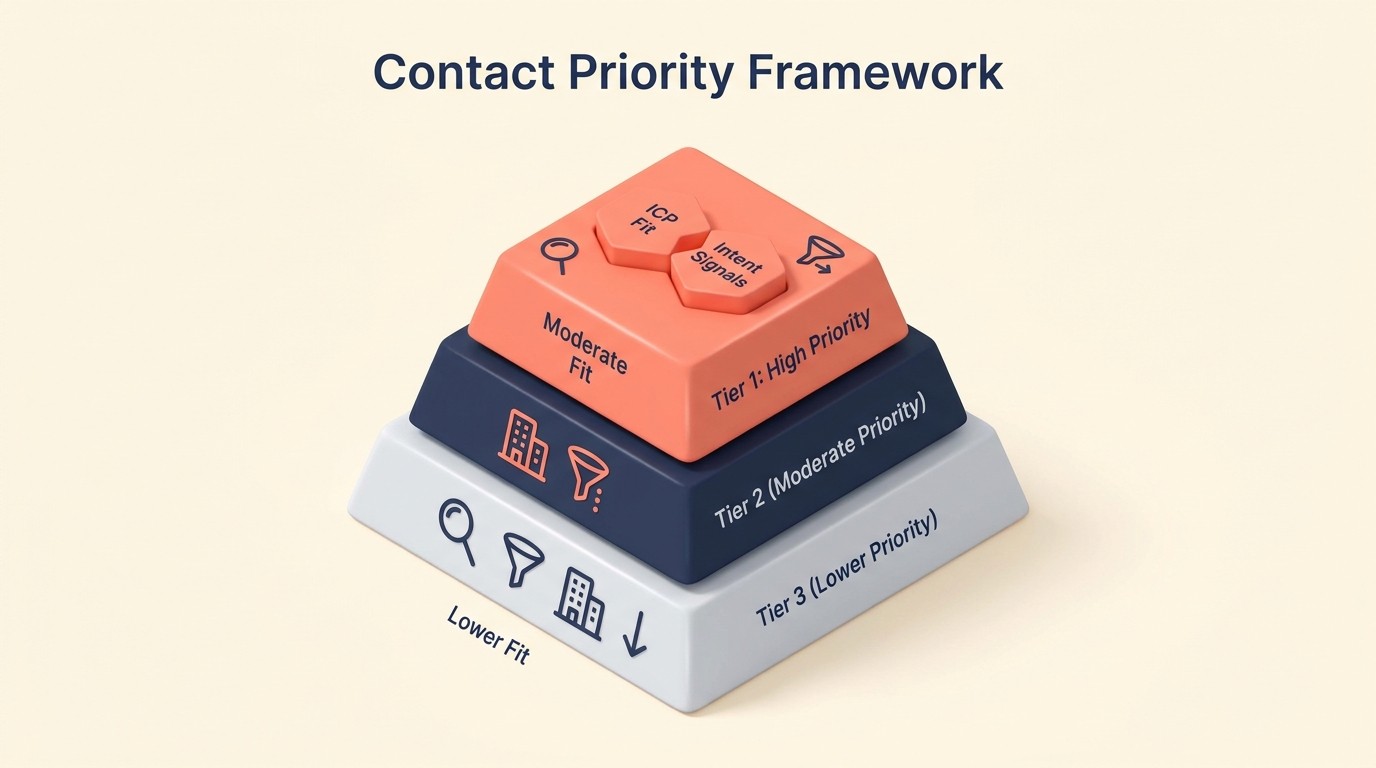 Building targeted prospecting lists focused on quality over quantity