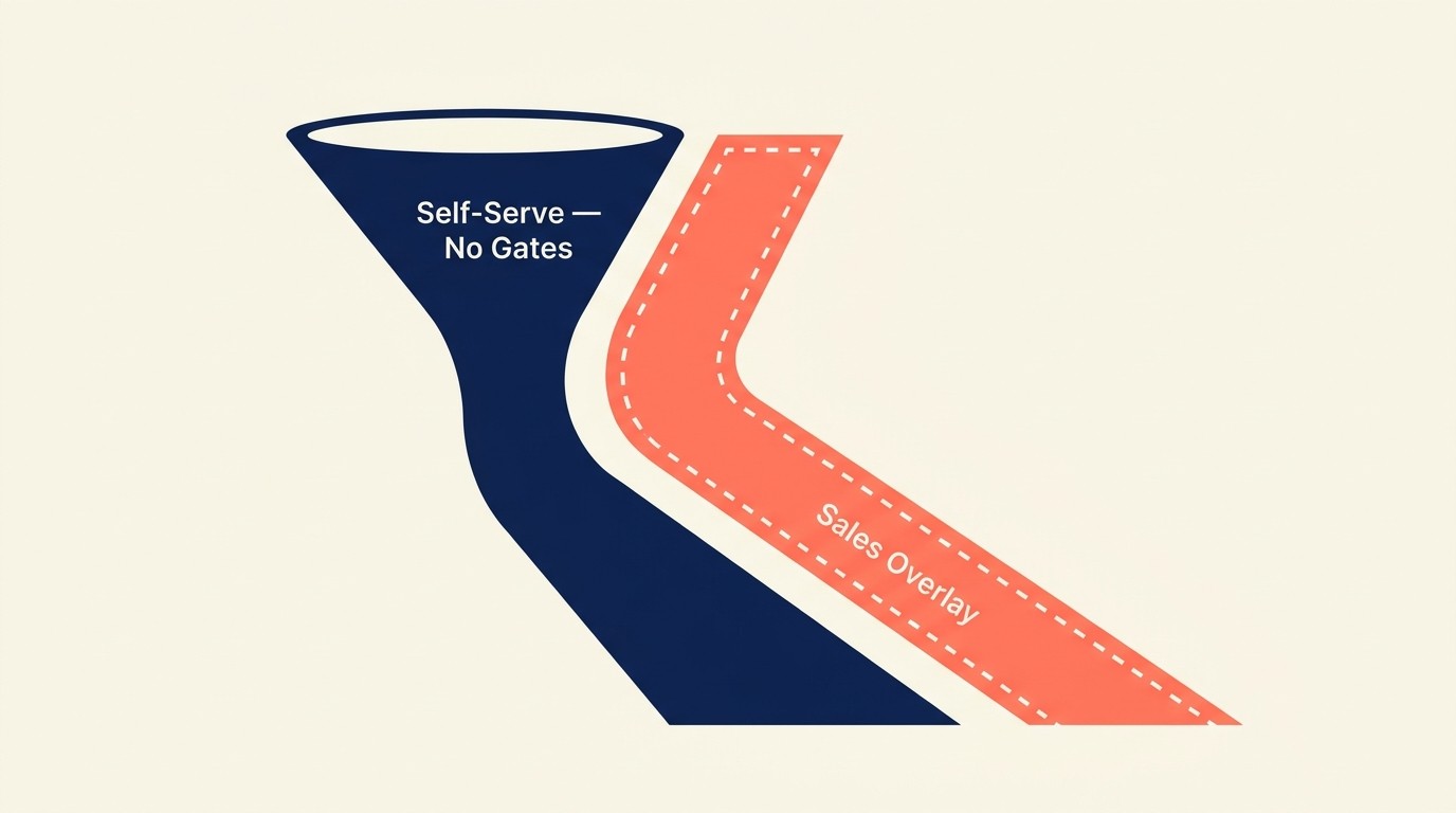 Protecting your PLG motion while adding sales