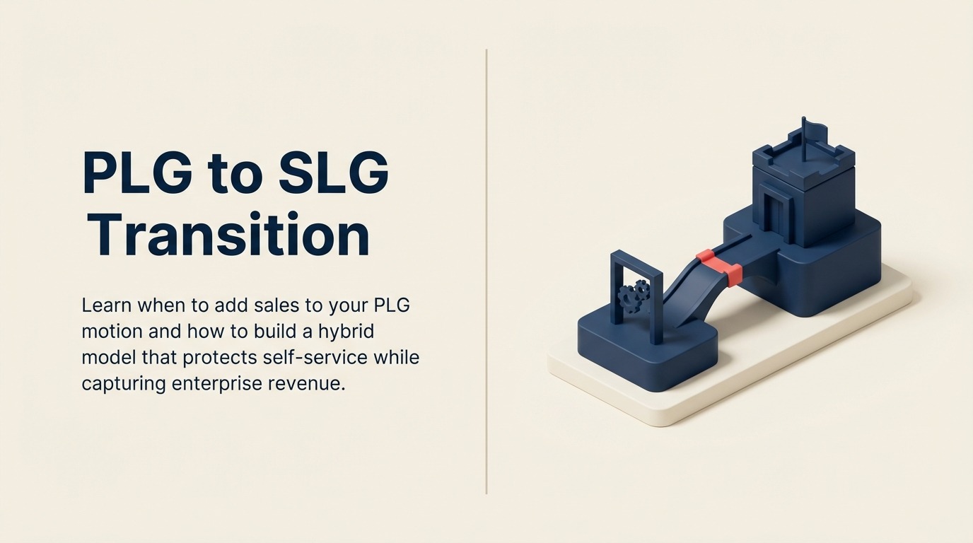 Transisi PLG ke SLG: Kapan dan Bagaimana Menambahkan Sales ke Product-Led Growth - Panduan 2026