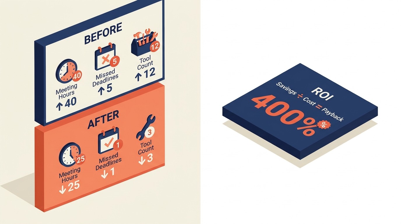 Success measurement and ROI proof for POCs