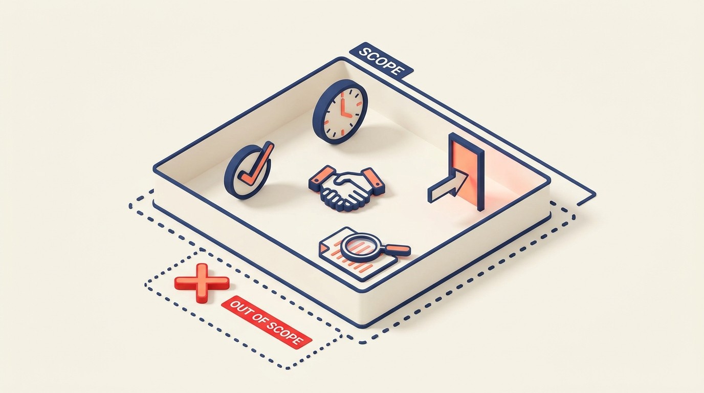 POC scope definition and boundaries for success