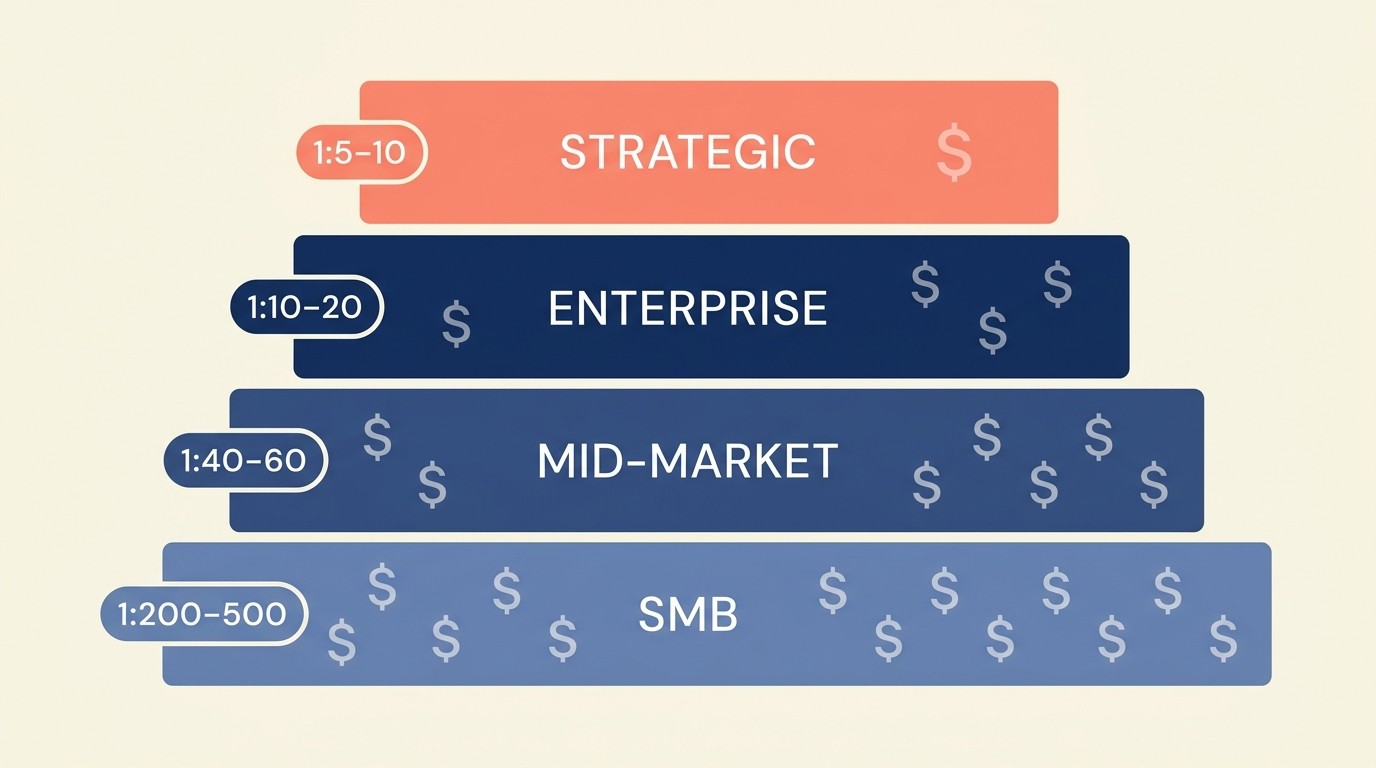 Customer success segmentation and coverage strategy