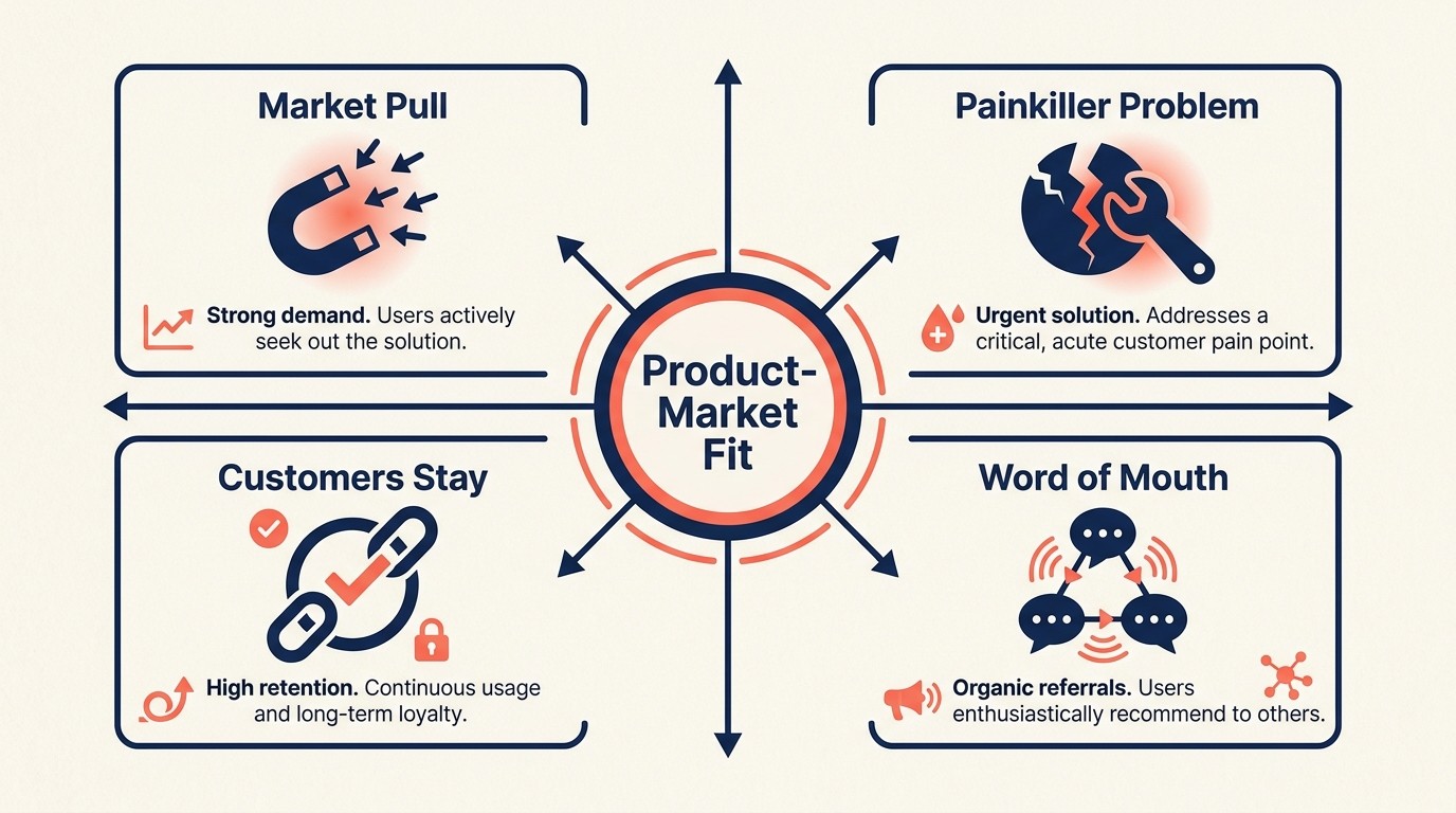 Definition of product-market fit in the SaaS context