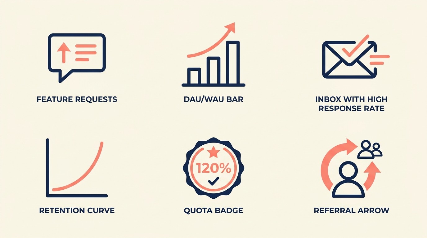 Leading indicators that signal product-market fit is emerging