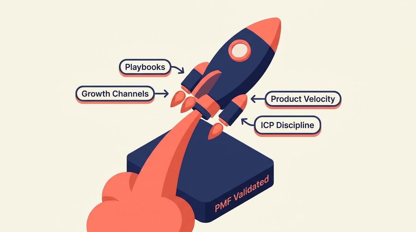 Scaling readiness checklist for investing in growth after PMF