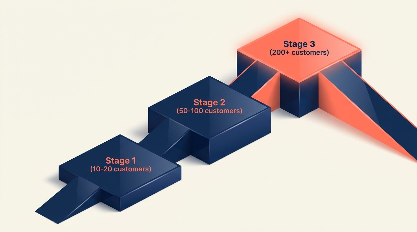 Three stages of product-market fit from nascent to strong