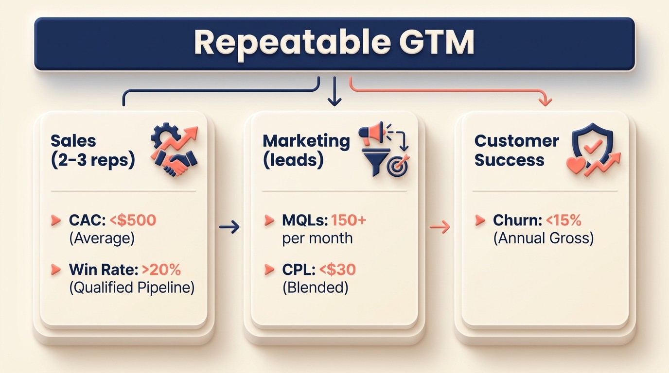 Saas growth stages gtm