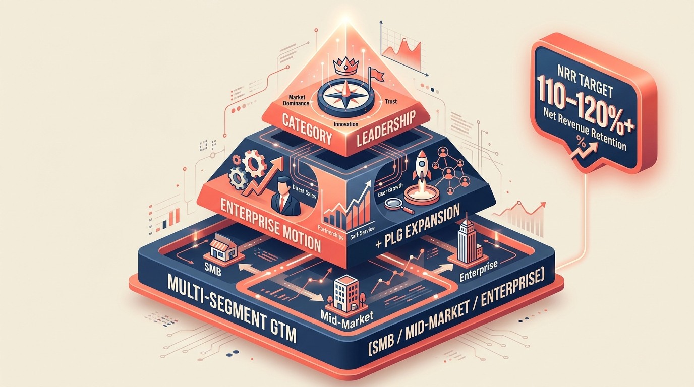 Saas growth stages leadership