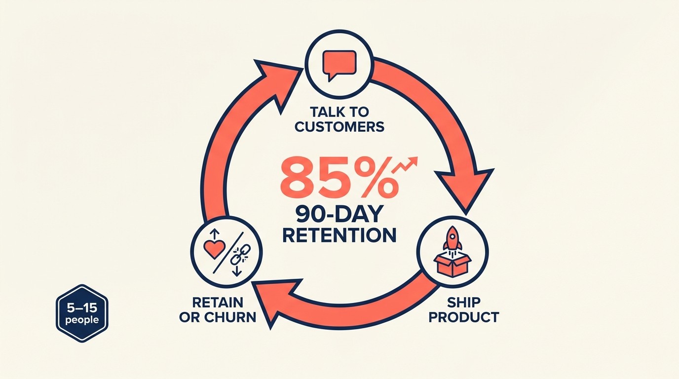 Saas growth stages pmf
