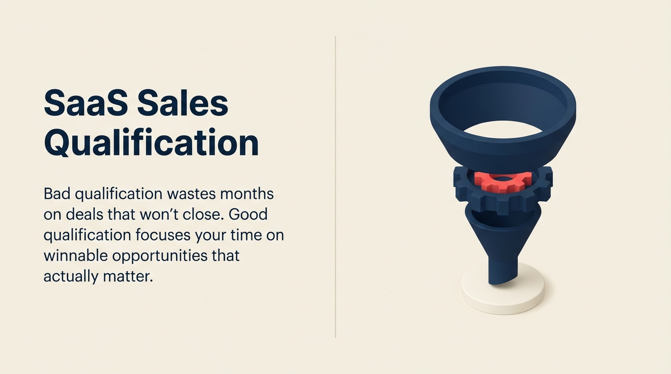 Qualificacao de Vendas SaaS: Identificando e Priorizando Deals Ganhaveis - Guia 2026